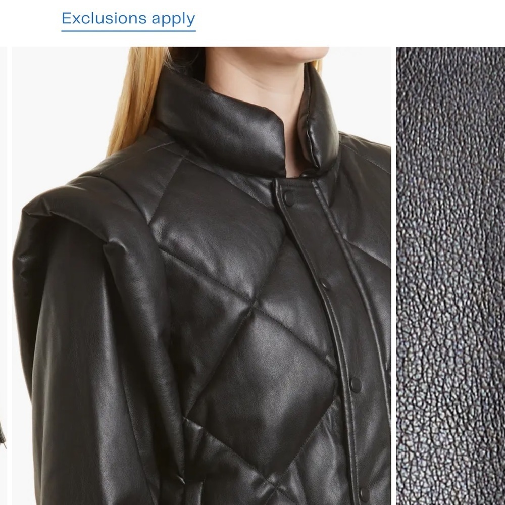 NWT Callista Puffer Jacket with Removable Sleeves - Picture 2 of 7
